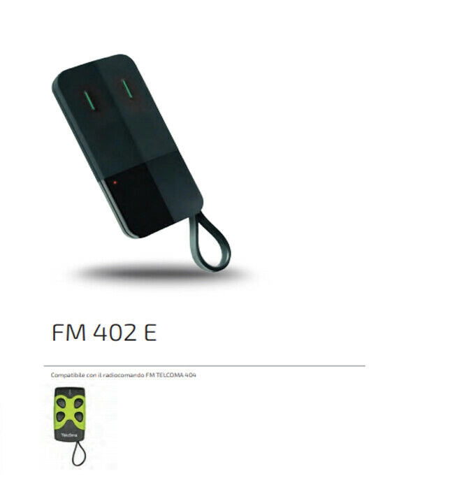 RADIOCOMANDO TRASMETTITORE A 2 FUNZIONI FM 400 CARDIN FM402E AUTOMAZIONE