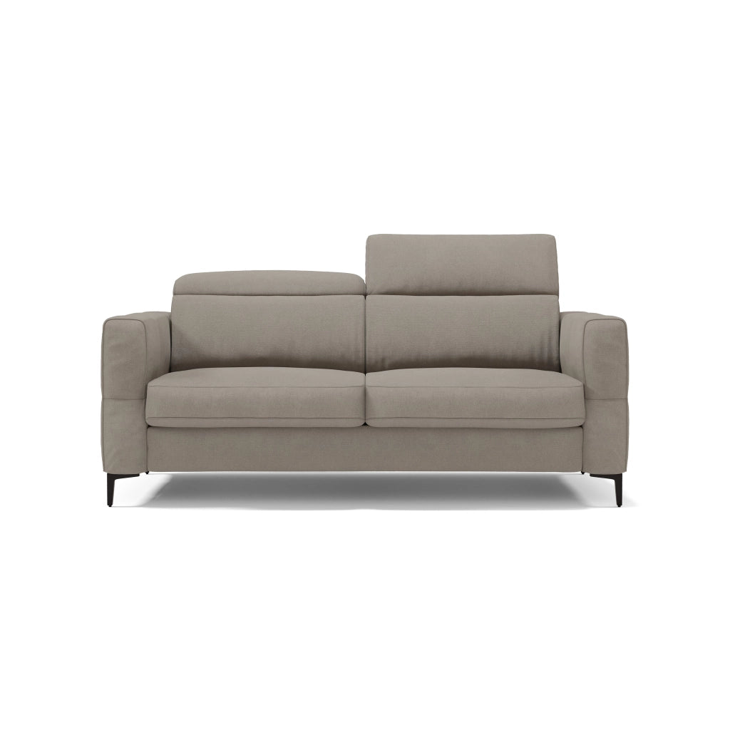 Gardenia Divano letto materasso alto 18 cm con poggiatesta reclinabili e rivestimento impermeabile T02 178 cm (mat. 120x197) beige