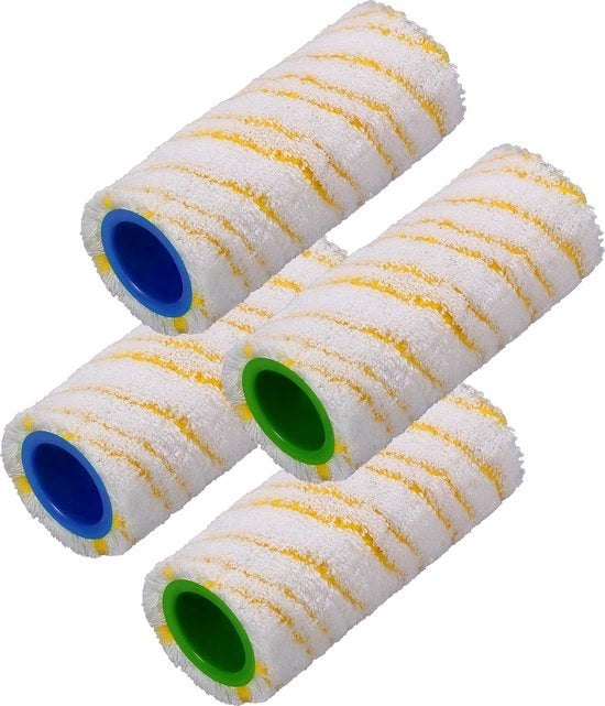 Set di rulli di ricambio compatibili con Karcher FC7 / FC5 / FC3 [Set 4] Rulli di ricambio 2.055-006.0