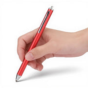 Stilo universale per touchscreen con copertura di tessuto - colore rosso - adatto per smartphone e tablet - ideale per Mate e serie NOVA