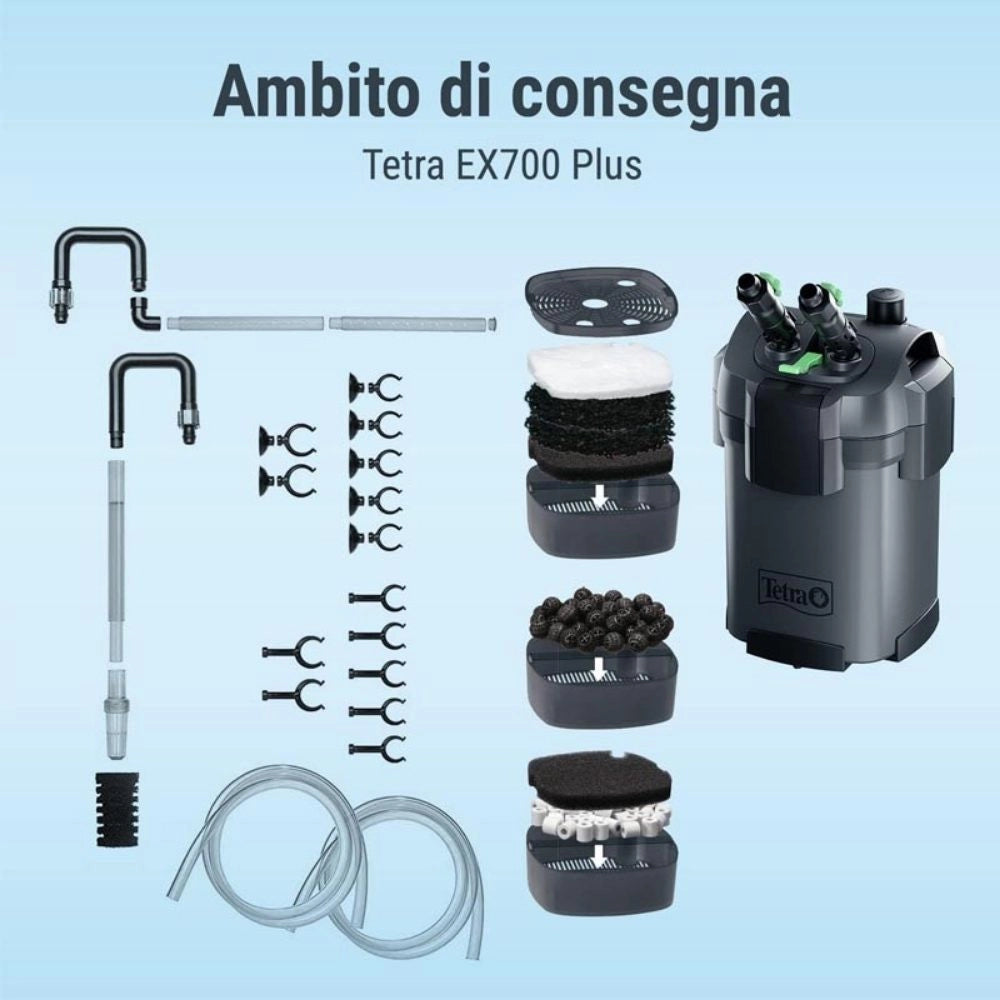 Tetra Filtro esterno EX Plus per Acquari Modello: 700
