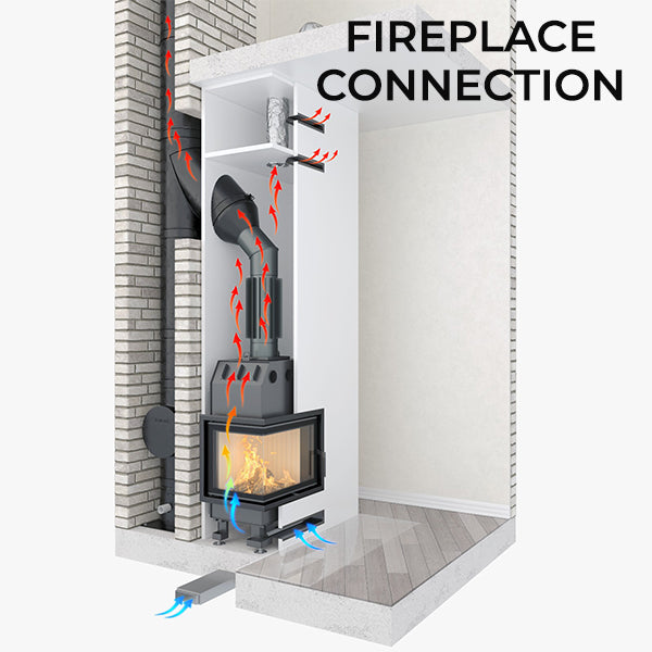 Inserto Stufa a legna  - W17 (16,1 kW) ECO