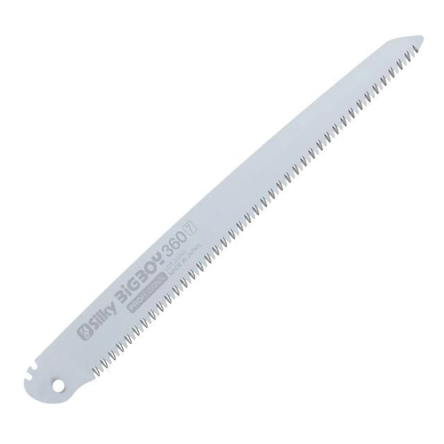 Silky 355-36 BigBoy 360-7 Lama di Ricambio per Sega Pieghevole 360 mm Acciaio SK-4 Large Teeth colore Argento