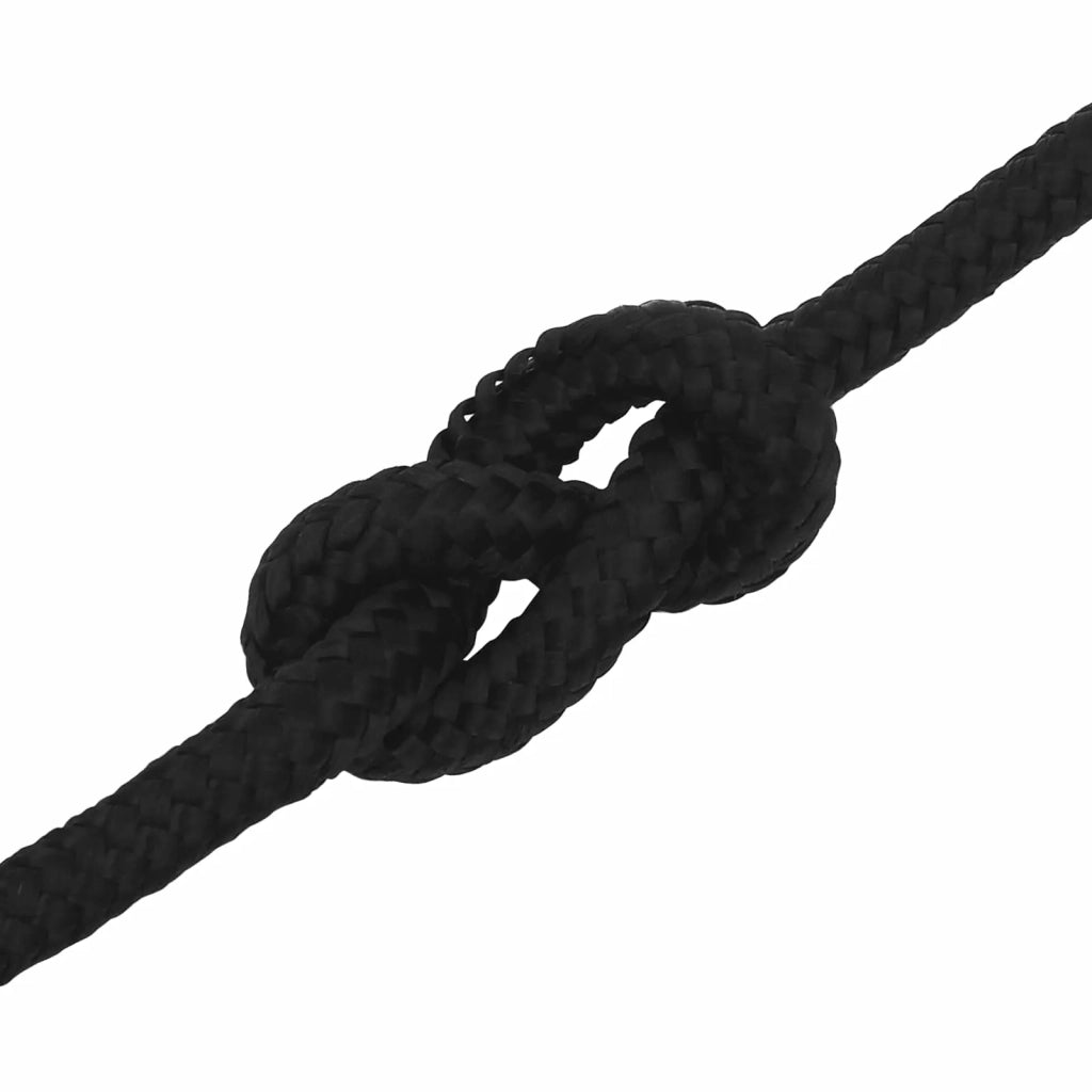 Corda multiuso 14 mm 250 m Nero Poliestere 3473453
