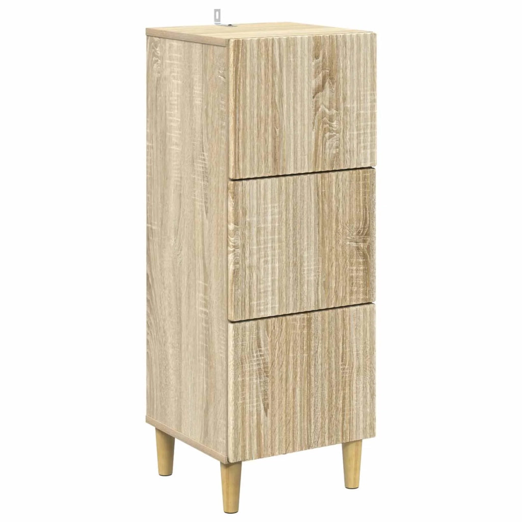 Mobile con Cassetti Rovere Sonoma 33 x 34,5 x 90 cm 894617