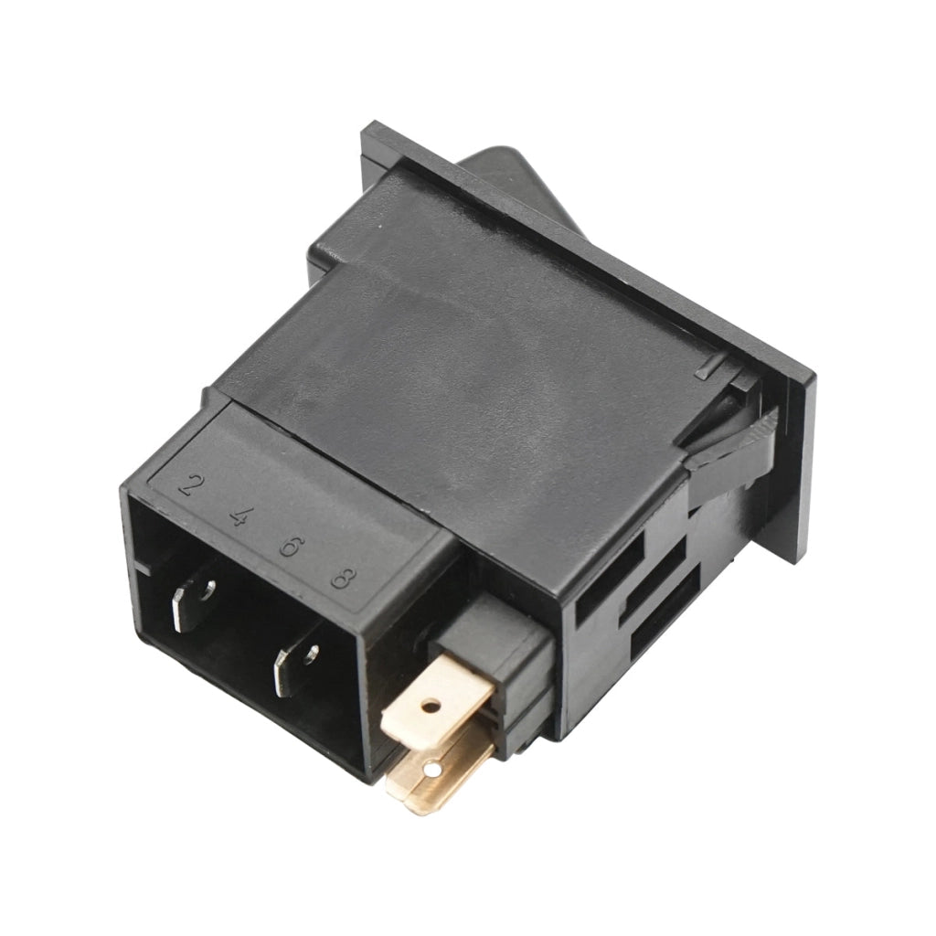 Interruttore per lampeggiante rotante 12 V per New Holland, Fiat e Case IH. Codice OEM: 82007618. Marca: Autospeed.