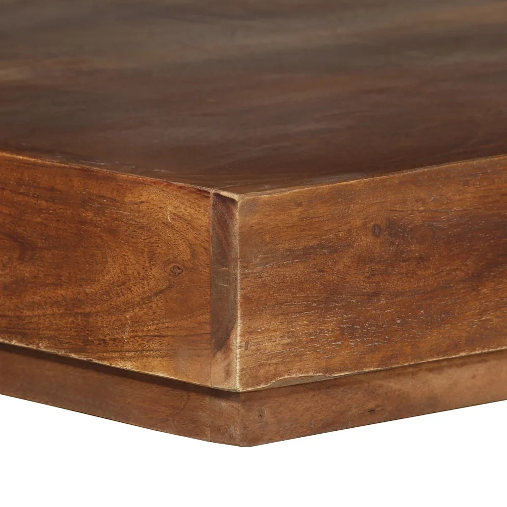 Tavolo da salotto | Tavolino da caff¨¨ | Tavolino da Soggiorno 45x45x40 cm in Legno Massello di Acacia