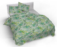 Copripiumino 1 Piazza e Mezzo con Federe Stampato in Microfibra Honolulu