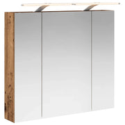 Mobiletto per specchio da Bagno | Armadio da bagno Legno vecchio 80 x 14.5 x 70 cm
