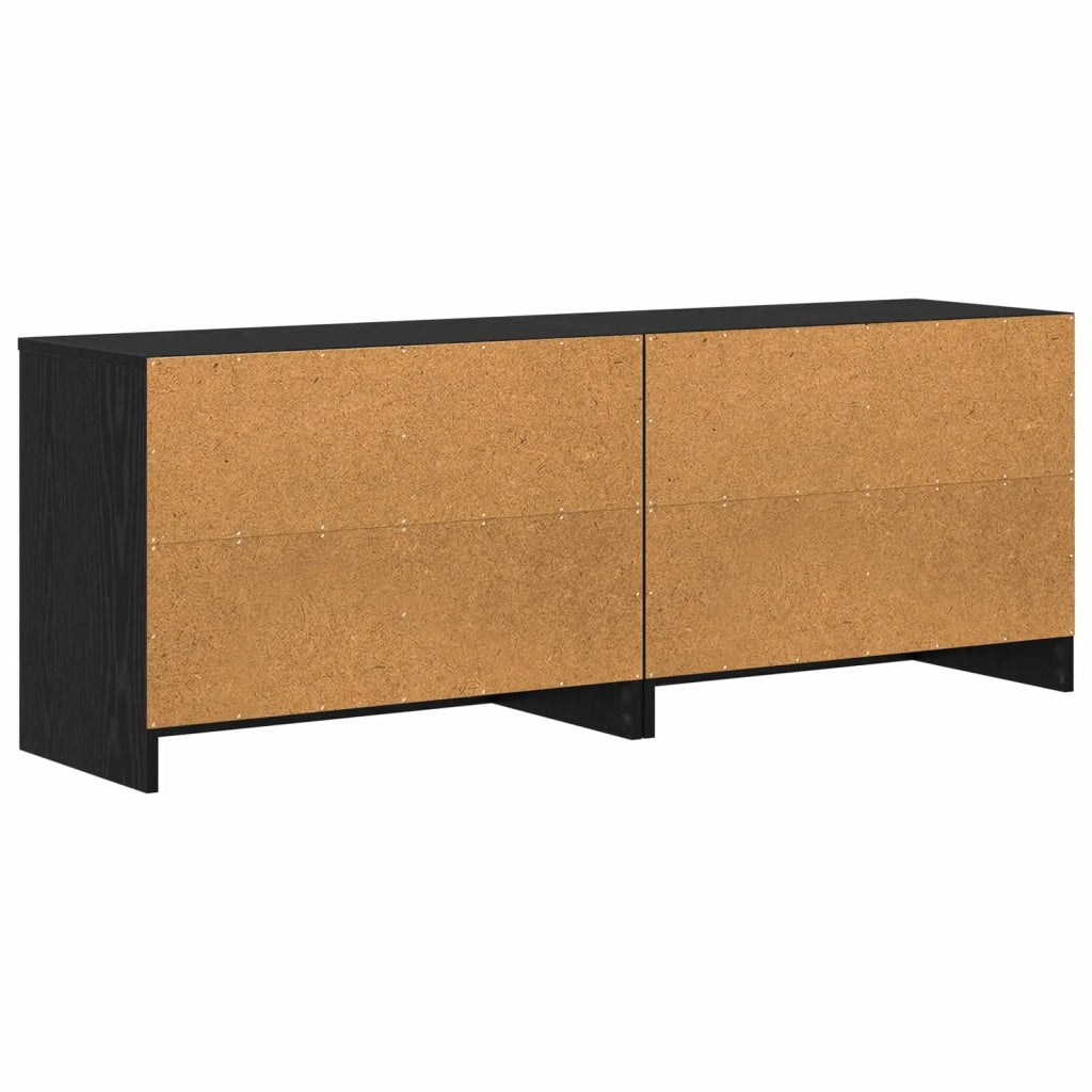 Armadietto per letto 2 pcs Rovere Nero 66 x 33 x 48 cm