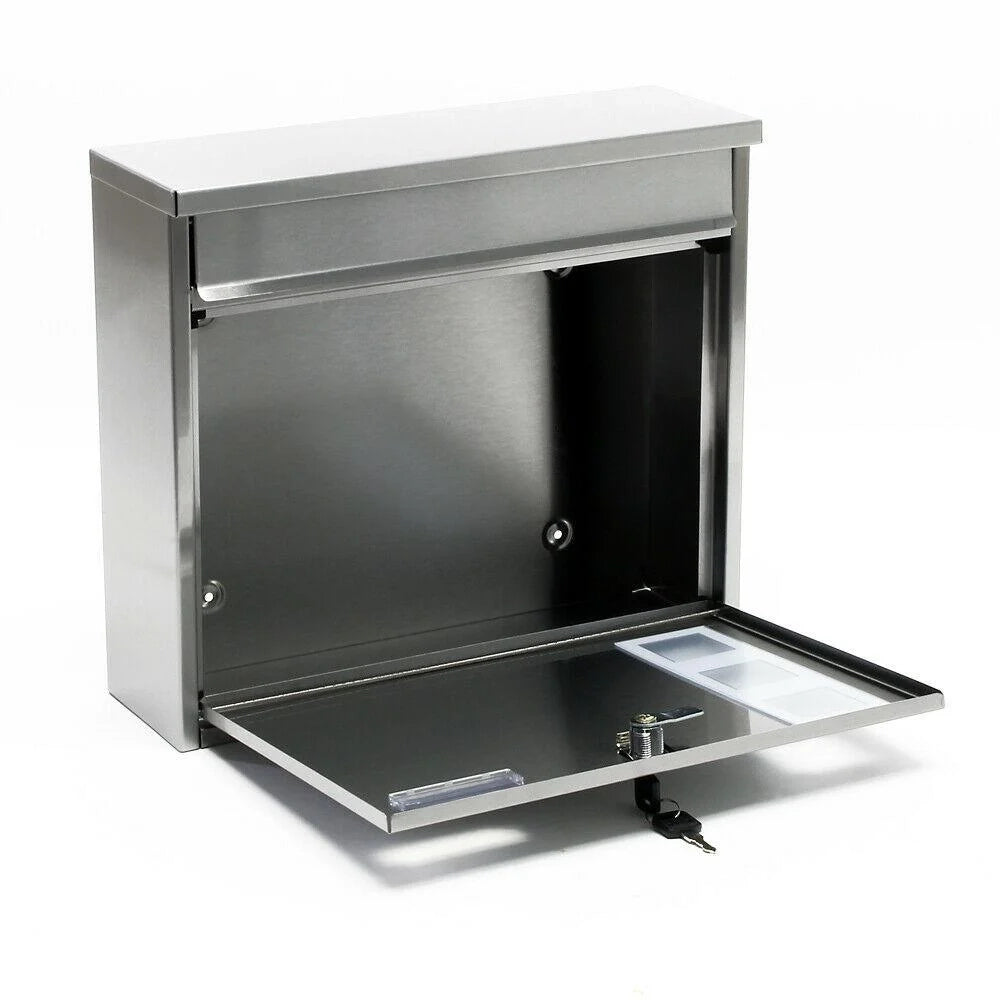 Cassetta postale di design cassetta postale in acciaio inox da parete 16_0000059
