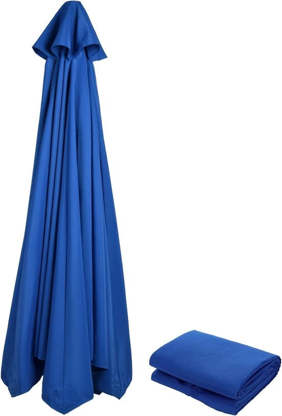 Vendita di parasole esterno, ombrellone da giardino, parasole per terrazza, parasole da esterno con 6 nervature, protezione solare per esterni (solo copertura)