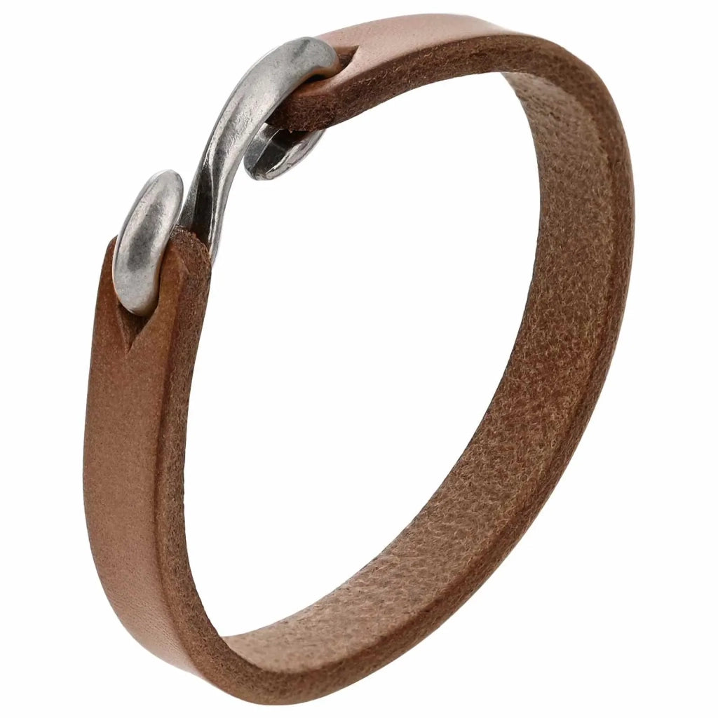 Cinturino in pelle Marrone 200 x 0,6 cm Pelle 42034208