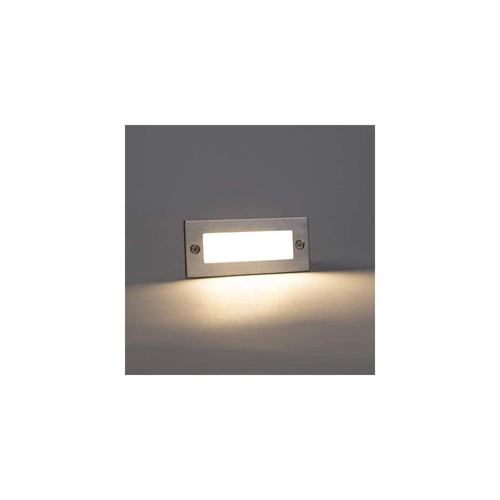 Trade Shop - Faretto Luce Led 1w Segnapasso Segnapassi Calpestabile Esterno Interno -