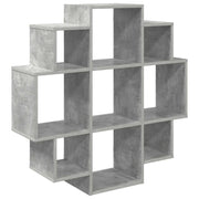 Scaffale da parete Grigio Cemento 90 x 25 x 90 cm 8012175