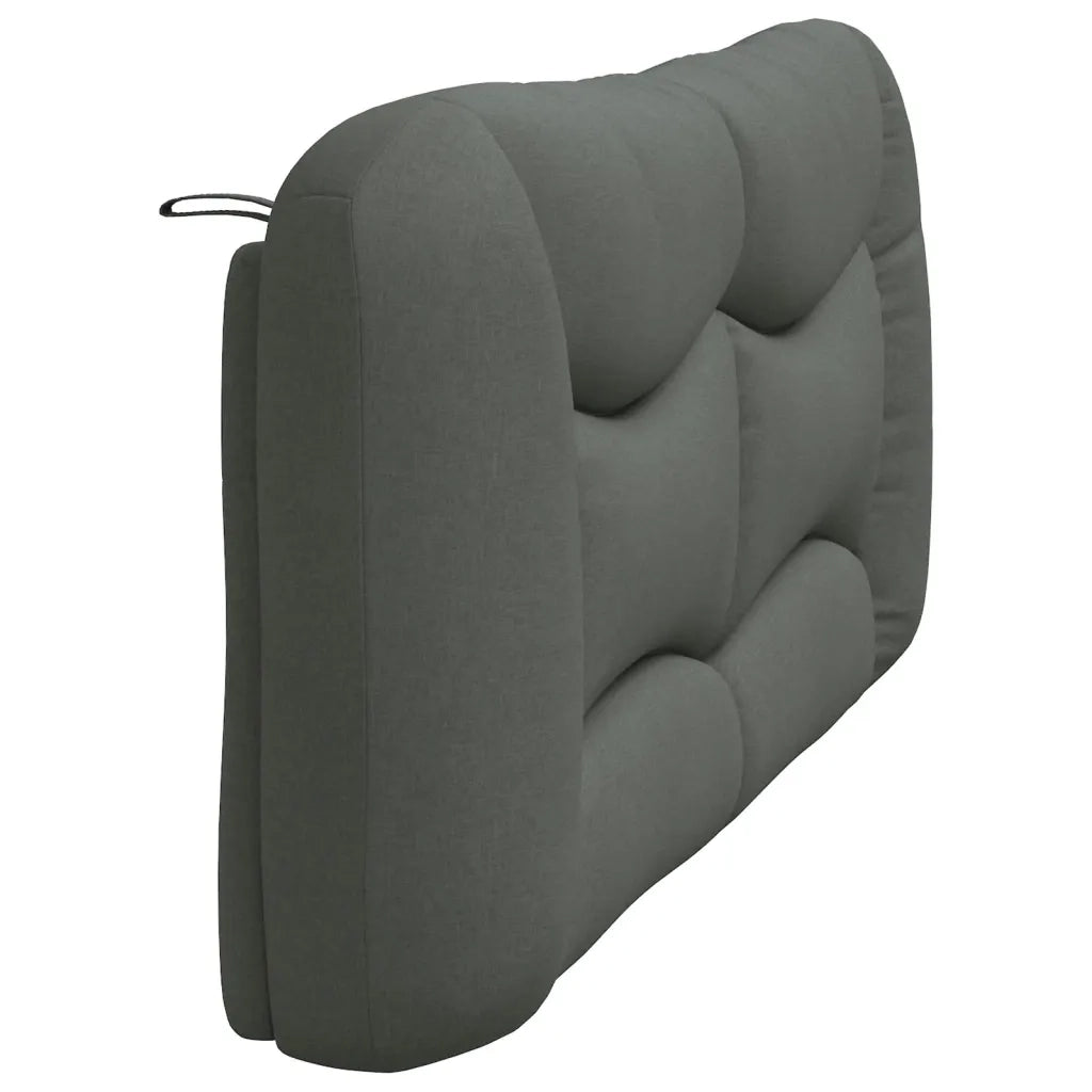 Cuscino Testiera Hvar Grigio Scuro 180 cm in Tessuto CFW8224097