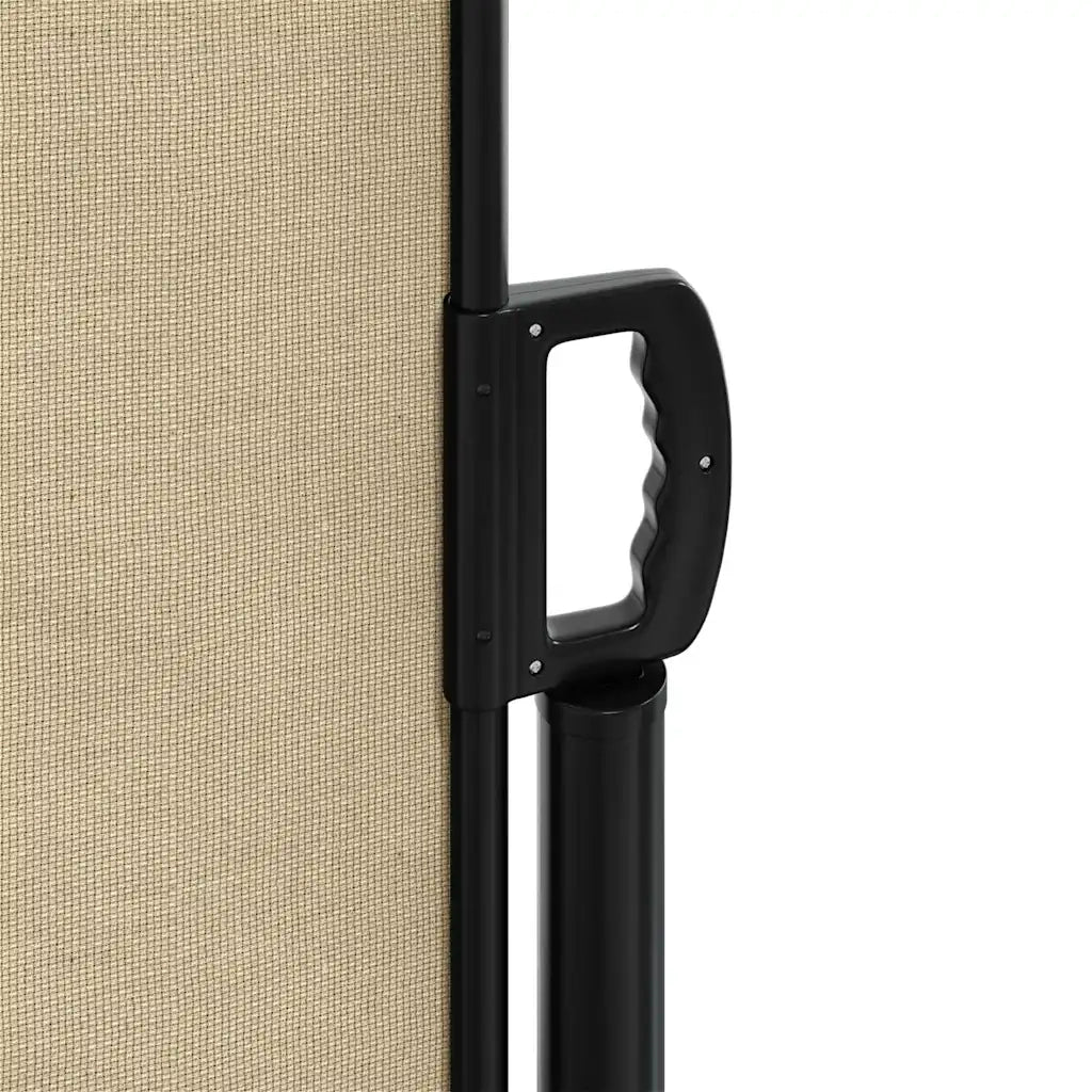 Tenda da Sole Laterale Retrattile Beige 120x1000 cm 4004705