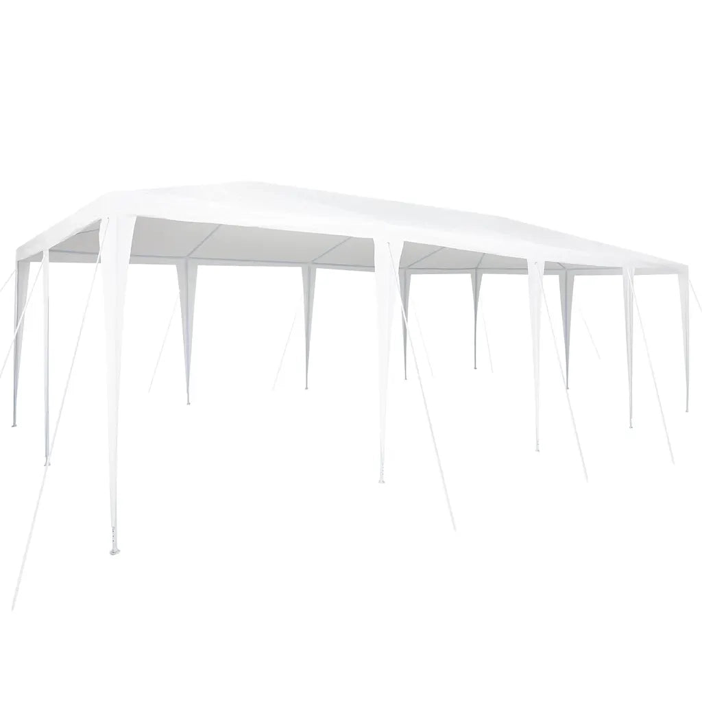 Tenda Party-Tenda da festa Bianco 800 x 400 x 266 cm Polietilene e Acciaio