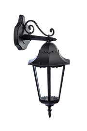Ermes Lampada Da Esterno Nera Down 77502 - Bellotti