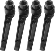 Set di Viti di Regolazione - Manopola di Fissaggio per Macchine di Lavorazione del Metallo - Set da 4 - Filo in Acciaio Inox M8 - Verde - Filo Interno M8 (63 mm) - Facile da Utilizzare