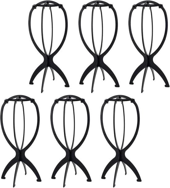 Antenna portatile 6 pezzi, trasportabile, ripiegabile in plastica nera 36 x 16cm
