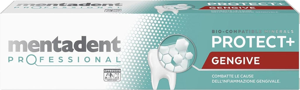MENTADENT DENTIFRICIO PROFESSIONAL 75 ML COMBATTE L'INFIAMMAZIONE DELLE GENGIVE