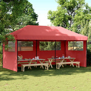 Tenda Party Borgogna 292 x 580 x 315 cm Tessuto Oxford 42023657
