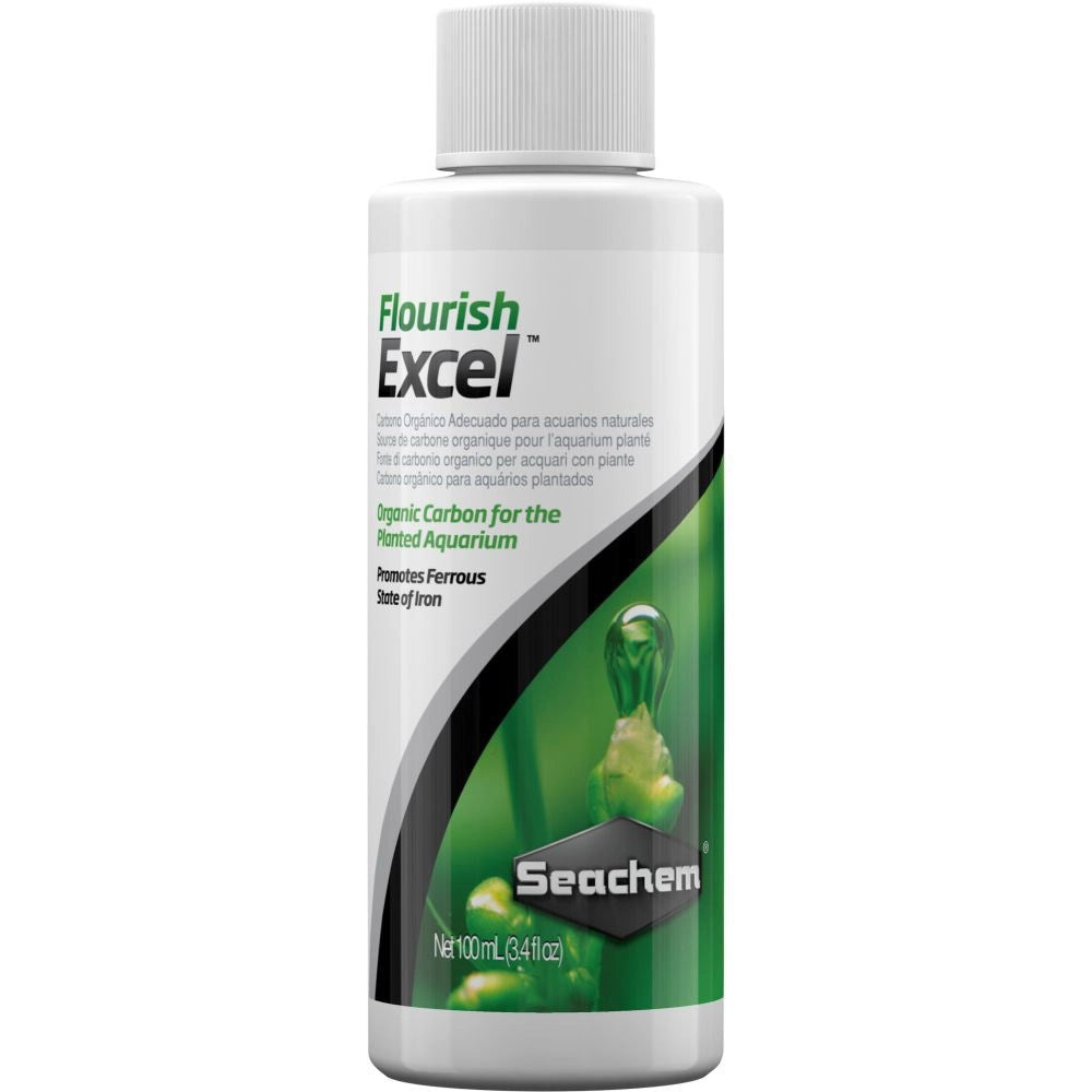 Seachem Flourish Excel - Nutrimento Organico per Piante d'acqua Dolce Formato: 100 ml