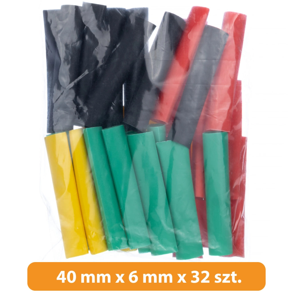 Set di Tubetti Termorestringenti Rosfix – 328 Pezzi | Poliolefina, 8 Dimensioni, 5 Colori