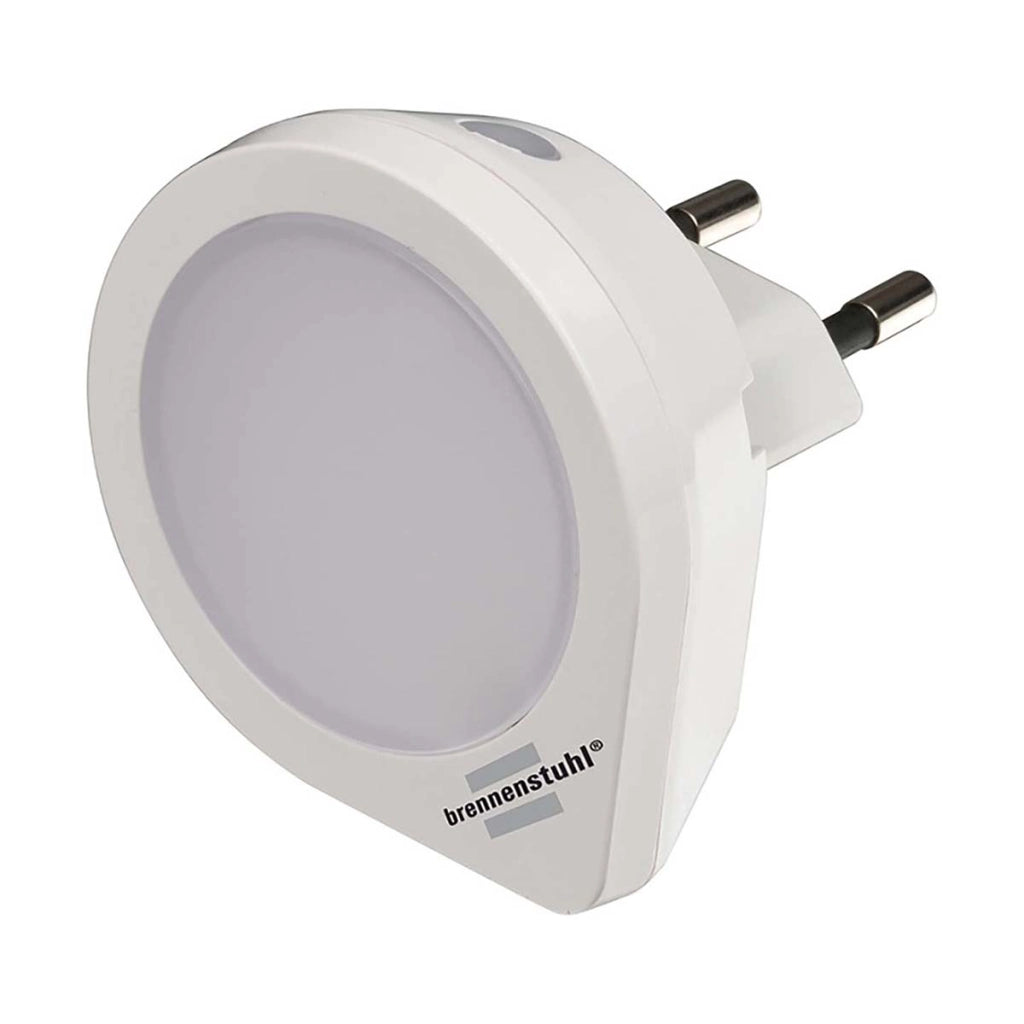 0,2W 5lm 50Hz IPX2 Luce notturna a LED con sensore crepuscolare Bianco Brennenstuhl