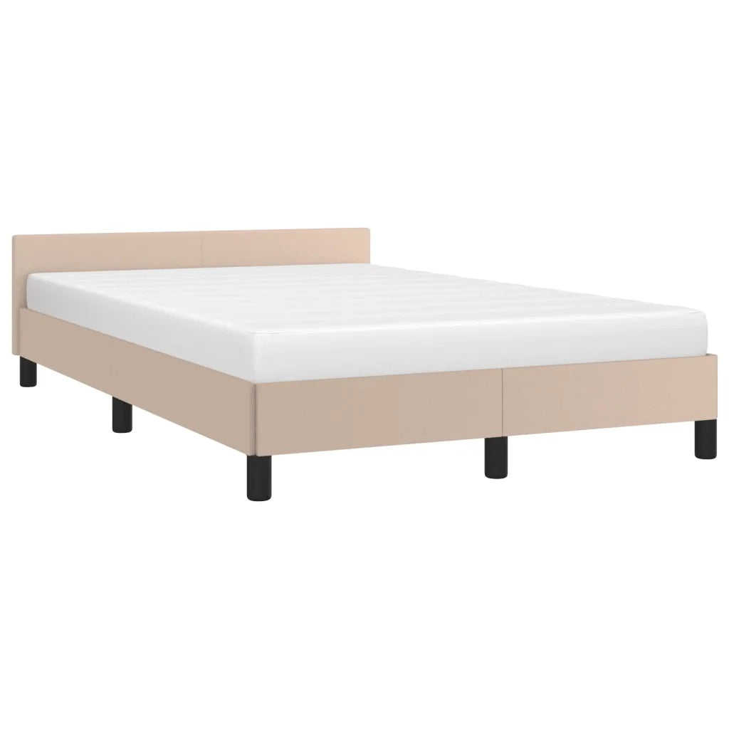 Giroletto senza Materasso Cappuccino 120x190 cm in Similpelle 379546