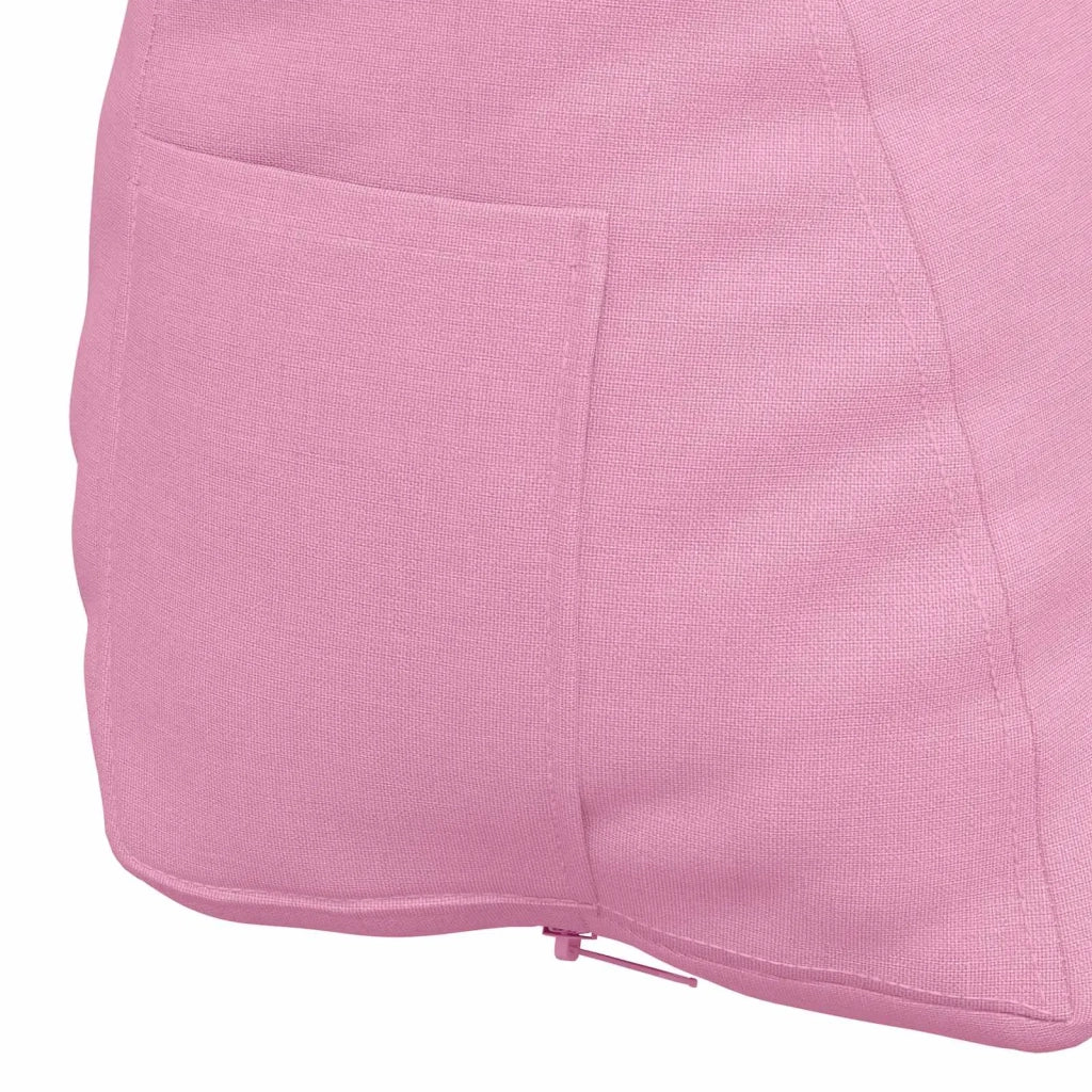 Cuscino per Schiena | Cuscino dorsale Rosa 60 x 20 x 50 cm Tessuto