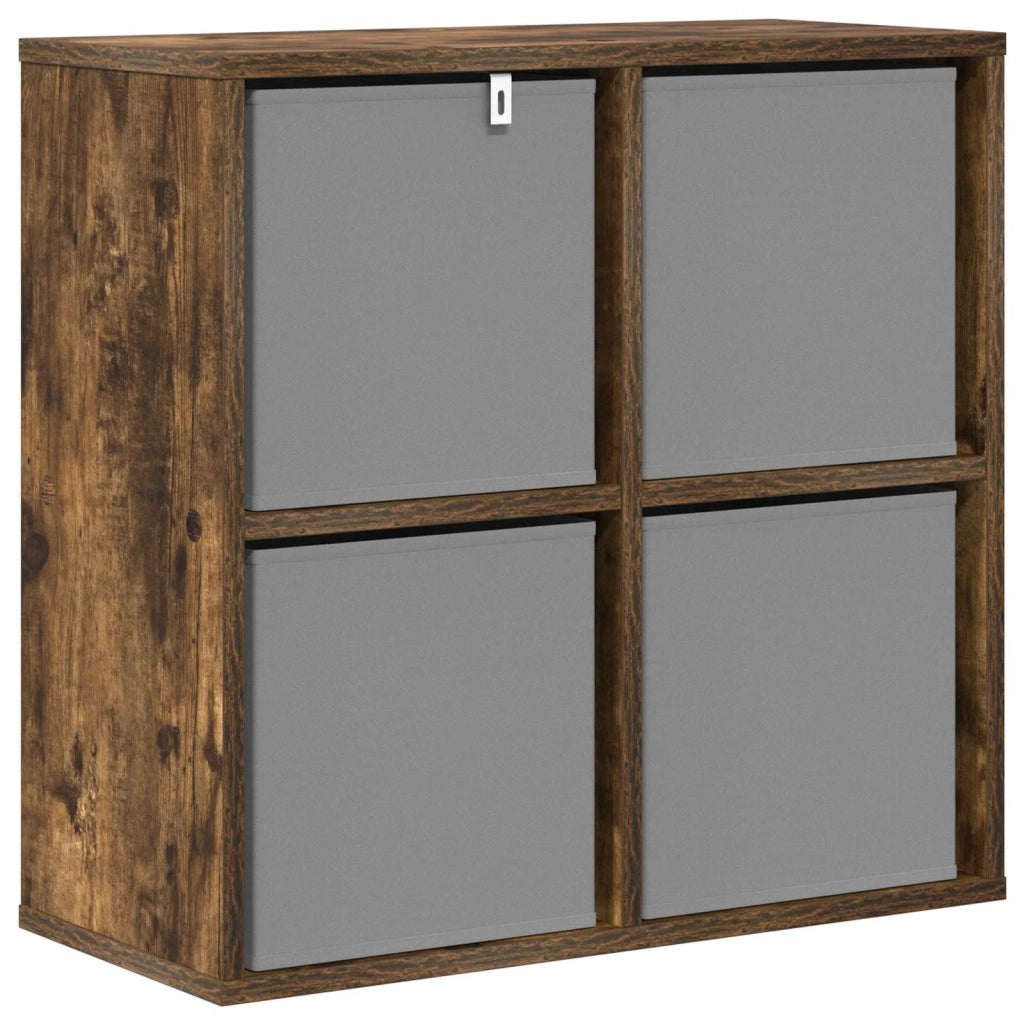 Credenza con cassetto Rovere fumé 59,5 x 27 x 57 cm