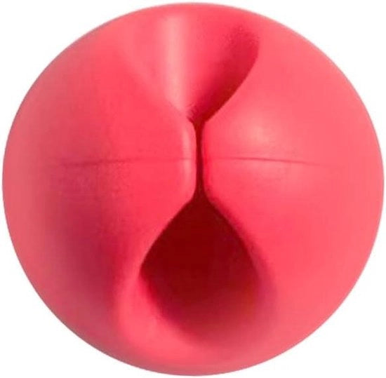 Clip per cavo autoadesivo multifunzionale per desktop unico foro posizionamento - rosso