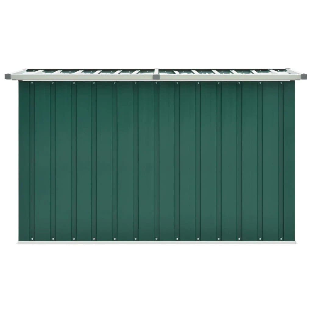 Contenitore/scatola portaoggetti da giardino verde 149 x 99 x 93 cm 02_0013127