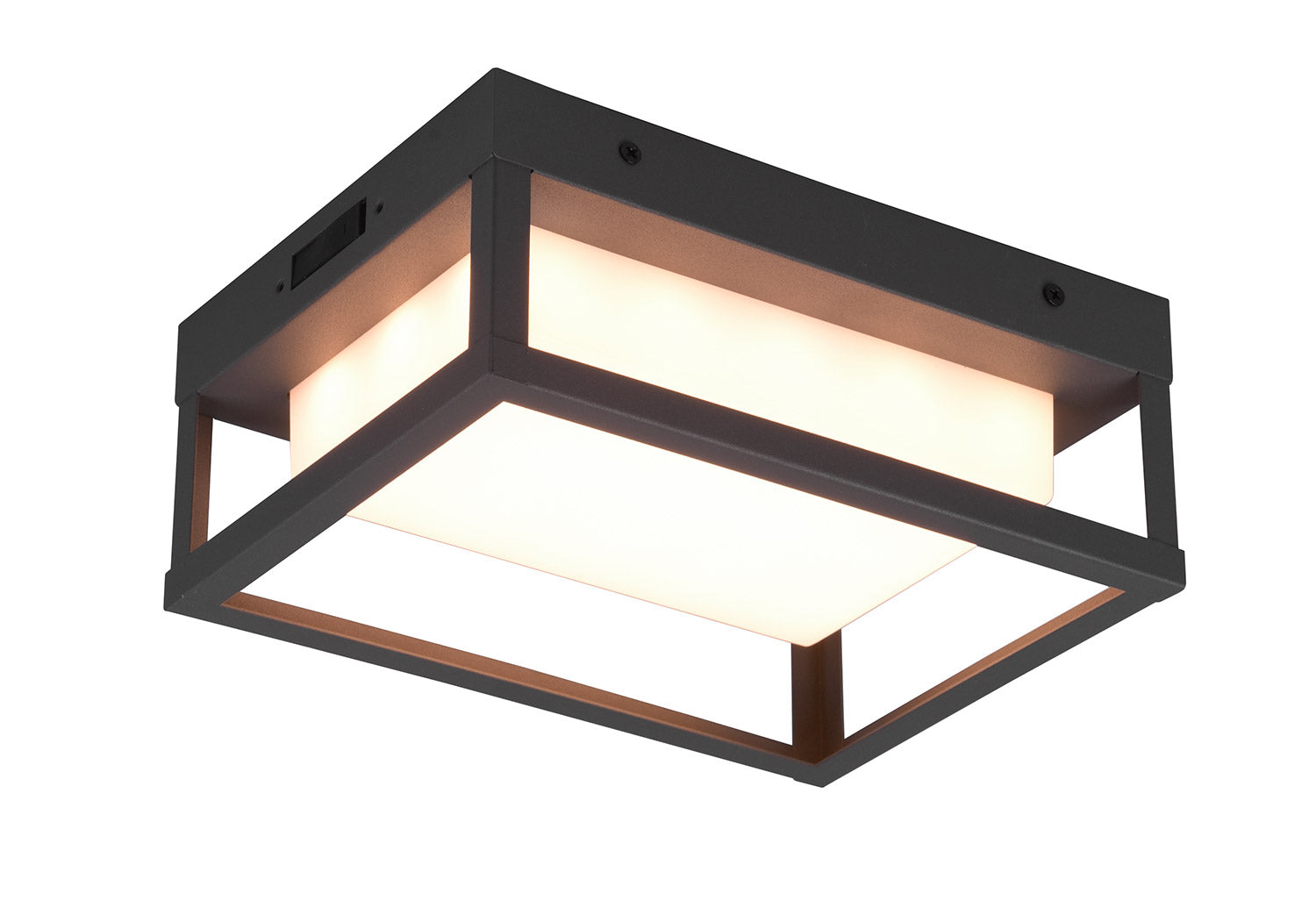 Applique da Esterno a LED SMD in Metallo Antracite