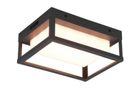 Applique da Esterno a LED SMD in Metallo Antracite