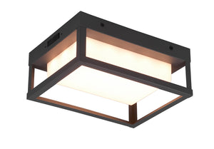 Applique da Esterno a LED SMD in Metallo Antracite