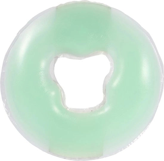 Sedile per massaggi con cuscino in silicone - cuscino massaggiabile riutilizzabile - salone di bellezza SPA - 4 colori - 26 x 18 cm - verde chiaro