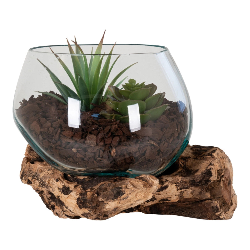Terrario San, Marrone, Legno, 15x15x15 cm