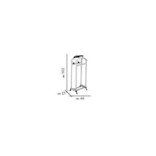 Foppapedretti 9900395003 IlMettinsieme Indossatore Servomuto Legno Faggio Due Spalle Porta Pantaloni Portascarpe Rotelle colore Naturale