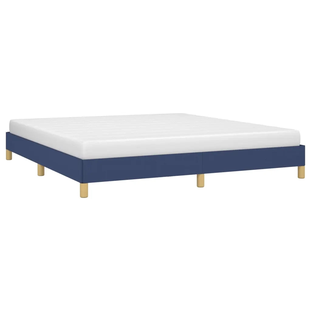 Giroletto senza Materasso-Struttura Letto Blu 180x200 cm in Tessuto 674341