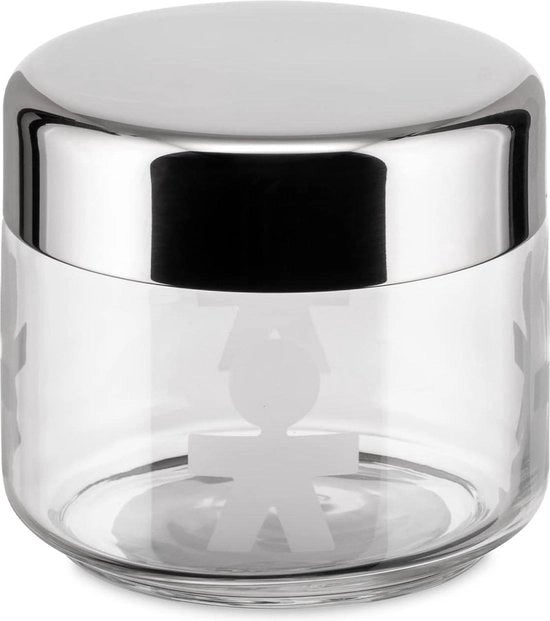 Contenitore Rotondo con Coperchio Ercolino 50 cl Bianco - contenitore di stoccaggio con coperchio a tenuta d'aria