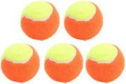 Palla da Tennis in Gomma - 6 cm - 5 Pezzi - Materiale Gommoso - Idonea per l'Acqua - Adatta ai Bambini - Ideale per Giochi all'Aperto - Palla da Gioco