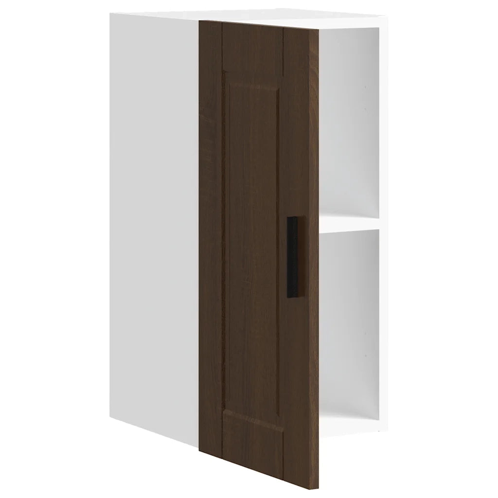 vidaXL Pensile da Cucina Porto Rovere Marrone in Legno Multistrato