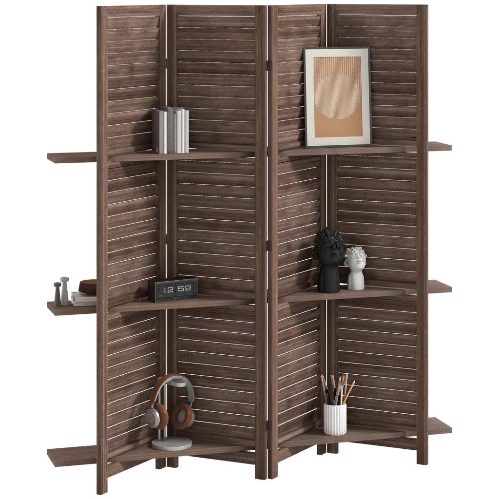 Paravento in legno 4 ante ¨C Minimal ¨C 160x170 cm