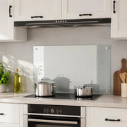Kitchen Backsplash, Transparent, 90x50 Cm, Tempered Glass