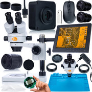 Set Microscopio Professionale Mercury Pro con Telecamera, Tappetino in Silicone