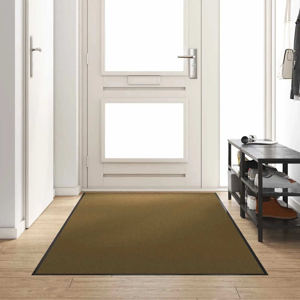 Tappetino Marrone e Nero 120 x 250 cm 100% Poliammide 4100733