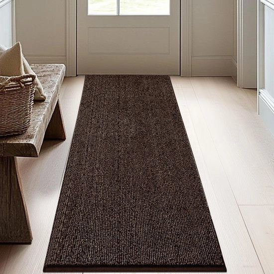 Tappeto Antislip da Esterno 60 x 150 cm, Tappeto di Entrata, Piastra di Protezione Antimacchia per Interni, Matto di Protezione Antiscivolo per Bagno, Cucina, Camera da Letto, Corridoio